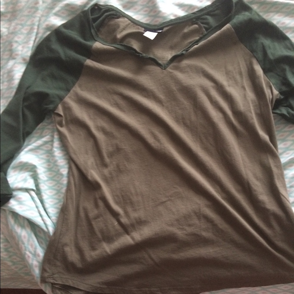 Green t-shirt